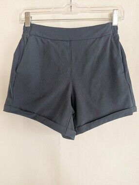 Calia Women’s XS Shorts 5" Grey Stretchy Shorts Comfort Lightweight Pockets